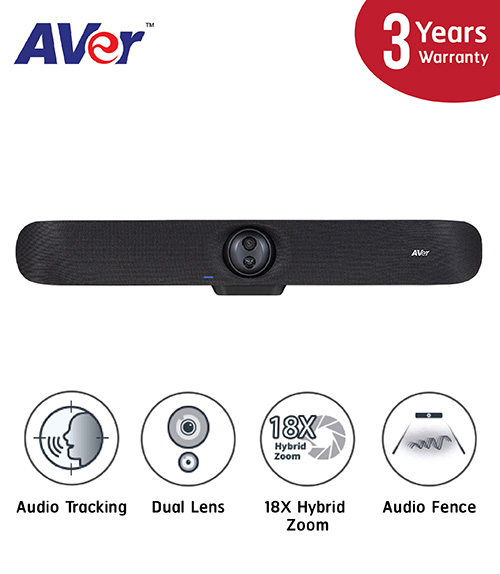 AVER VB350 Video Bar 18x Zoom