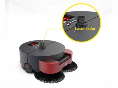 Cleaning Robot มี ระบบเลเซอร์นำทางอัตโนมัติ