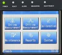 Online TOC Analyzers รุ่น TOC-4200 มีหน้าจอสีแบบสัมผัสทันสมัย