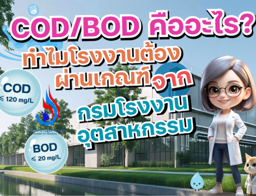COD BOD คืออะไร? ทำไมโรงงานต้องผ่านเกณฑ์จากกรมโรงงานอุตสาหกรรม
