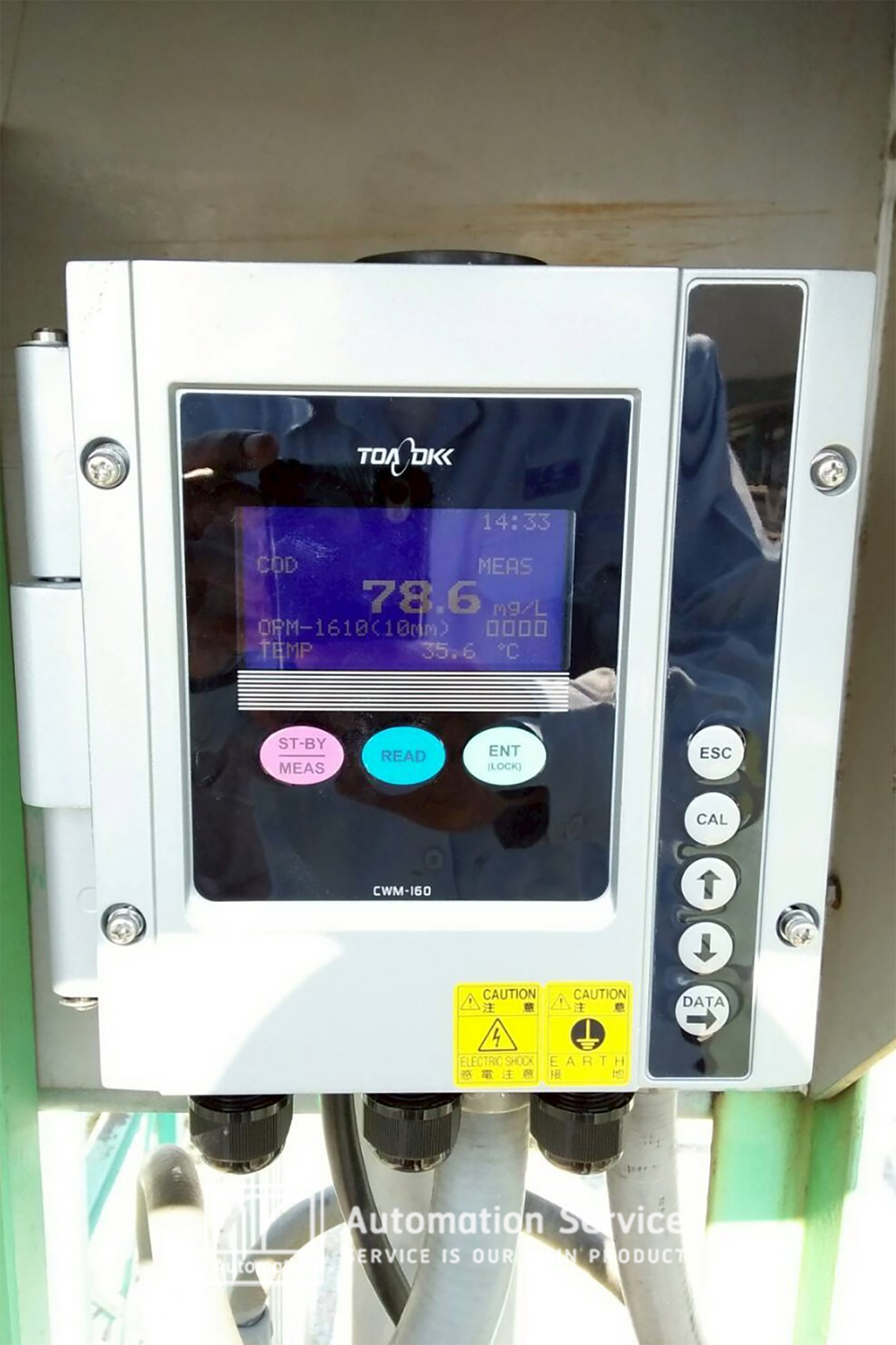 งานติดตั้ง OPM1610 เครื่องวัด COD-BOD_9