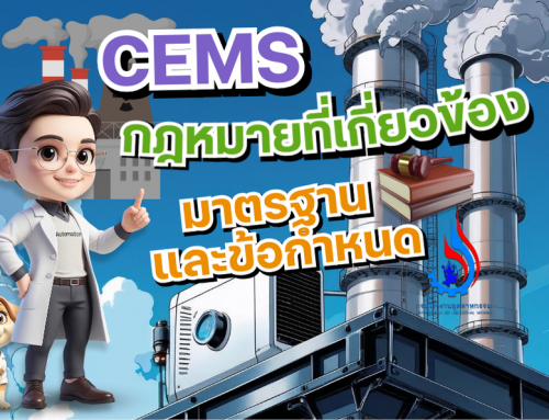 CEMS กฎหมายที่เกี่ยวข้อง ภายใต้การกำกับดูแลของ กรมโรงงานอุตสาหกรรม
