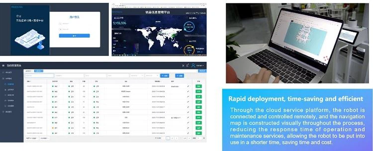 หุ่นยนต์พ่นยาฆ่าเชื้อ ง่ายต่อการควบคุมระยะไกล
