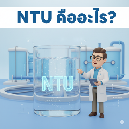 NTU คืออะไร? ใน Turbidity sensor