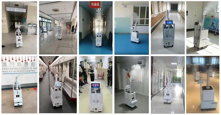 Spray Disinfection Robot Thailand Spray Disinfection Robot หุ่นยนต์พ่นยาฆ่าเชื้อ