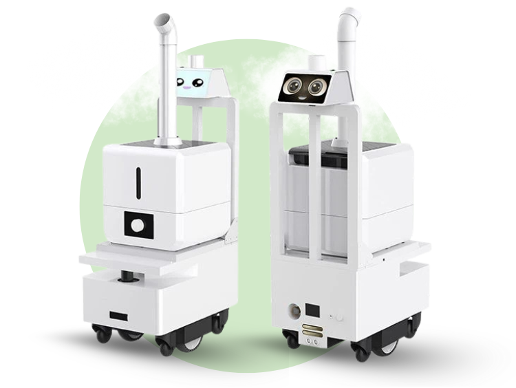 หุ่นยนต์พ่นยาฆ่าเชื้อ หุ่นยนต์พ่นยาฆ่าเชื้อ - Spray Disinfection Robot