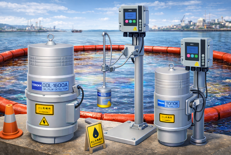 การเลือกเครื่องวัดน้ำมันบนผิวน้ำ