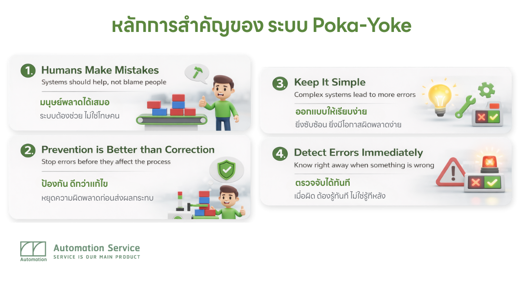 หลักการ Poka-Yoke หลักการ Poka-Yoke