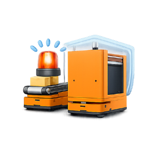 หุ่นยนต์ CMR มี ระบบความปลอดภัย