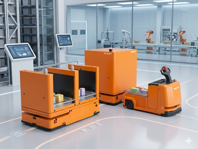 Conveyor Mobile Robot สำหรับอุตสากหรรม