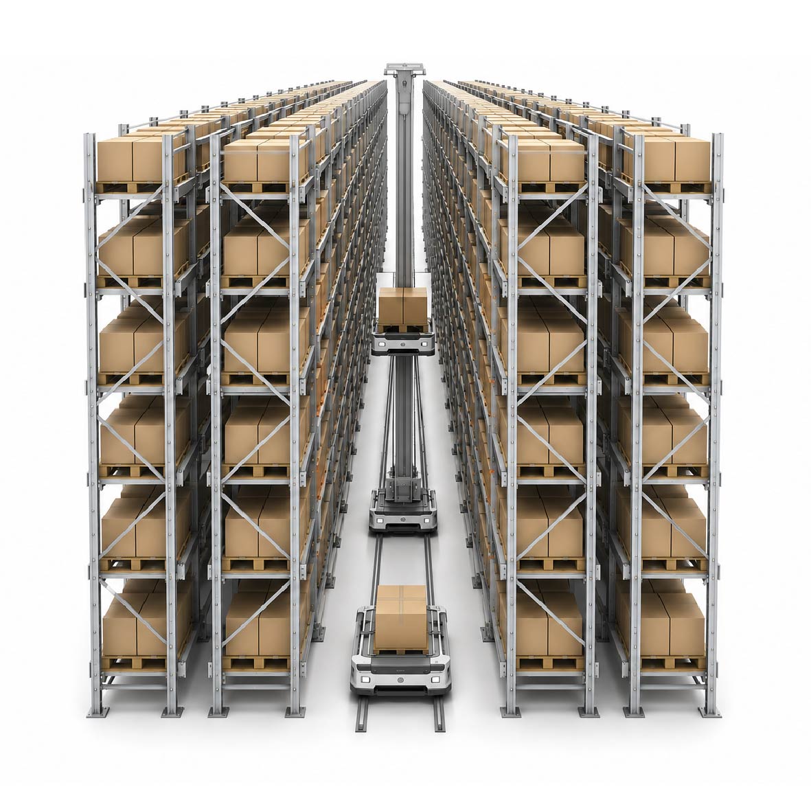 4 way shuttle AS/RS