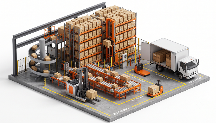 Warehouse Automation ตามอุตสาหกรรม
