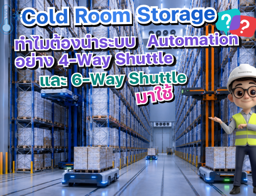 Cold Room Storage Warehouse คืออะไร ทำไมต้องนำระบบ Automation อย่าง 4-Way Shuttle และ 6-Way Shuttle มาใช้