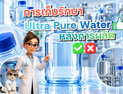 การเก็บรักษา Ultra Pure Water